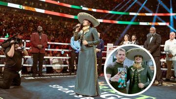 La impresionante multa que podría pagar Camila Fernández por cometer un error al entonar el Himno Nacional en pelea de ‘Canelo’ Álvarez