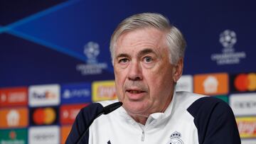 12/02/24 PREVIA CHAMPIONS LEAGUE OCTAVOS IDA
RB ARENA ENTRENAMIENTO LEIPZIG - REAL MADRID
RUEDA DE PRENSA CARLO ANCELOTTI