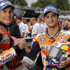 Márquez y Pedrosa, optimistas ante un reto difícil para Honda