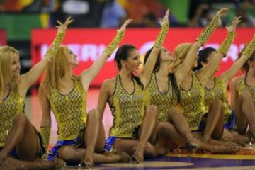 Las Cheerleaders del Mundial de Baloncesto