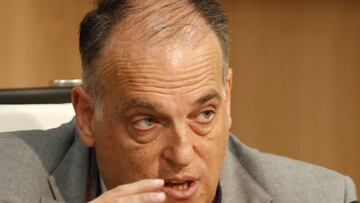 08/02/17 INFORME FOOTBALLTRANSFER REVIEW2017 JAVIER TEBAS , PRESIDENTE DE LA LFP LIGA FUTBOL PROFESIONAL