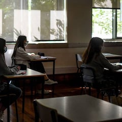 Vuelta a las clases en Portugal: control de temperatura, grupos de alumnos y mascarilla