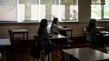 Estudiantes en Lisboa.