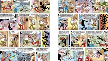 Bruguera recupera los c車mics de las grandes Olimpiadas de Mortadelo y Filem車n