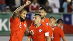 1x1 Chile: Vidal, Sánchez y Medel se reivindicaron con la Roja