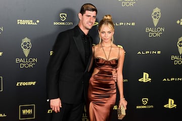 Thibaut Courtois y Mishel Gerzig.