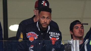 Neymar asistió al último partido de la Copa América que disputó Brasil.