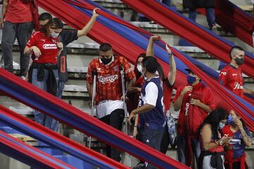 Independiente Medellín y Águilas Doradas abrieron la fecha 1 del fútbol colombiano con la novedad del regreso de los hinchas al Atanasio Girardot.