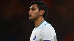 Tecatito Corona fuera de la ida en los octavos de la Champions