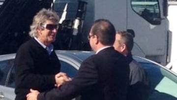 Visita de Pellegrini a Málaga