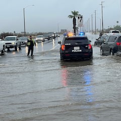 Se establecen récords por totales de lluvia por la tormenta tropical Hilary