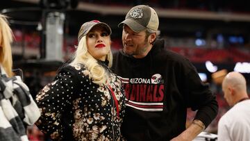 The ‘Hollaback Girl’ singer offered a glimpse into her private life with husband Blake Shelton.