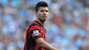 Kun Agüero sufre molestias en el abductor izquierdo