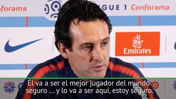 Emery: "Neymar será el mejor del mundo... y lo será en el PSG"