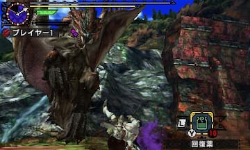 Captura de pantalla - Monster Hunter X (3DS)