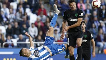 07/10/18 PARTIDO SEGUNDA DIVISION
DEPORTIVO DE LA CORUÑA - MALAGA
EXPULSION QUIQUE GONZALEZ LUIS H. FALTA