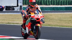 Marc Márquez en Misano.