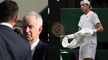McEnroe ‘ningunea’ a Jarry en Wimbledon y un tenista australiano sale en defensa: lo trata de ridículo