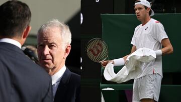 McEnroe ‘ningunea’ a Jarry en Wimbledon y un tenista australiano sale en defensa: lo trata de ridículo 