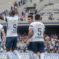 Guerrón se estrenó y le dio el triunfo a Pumas en la Copa MX