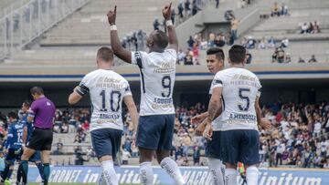 Guerrón se estrenó y le dio el triunfo a Pumas en la Copa MX