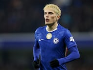 LONDON (United Kingdom), 30/12/2025.- Alejandro Garnacho of Chelsea in action during the English Premier League match between Chelsea FC and AFC Bournemouth, in London, Britain, 30 December 2025. (Reino Unido, Londres) EFE/EPA/DAVID CLIFF EDITORIAL USE ONLY. No use with unauthorized audio, video, data, fixture lists, club/league logos, 'live' services or NFTs. Online in-match use limited to 120 images, no video emulation. No use in betting, games or single club/league/player publications.