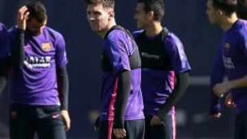 Entrenamiento del Barcelona