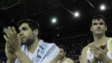 <b>CONTINUIDAD. </b>Reyes renovará y Lavrinovic puede seguir sus pasos. Velickovic jugará de alero alto.