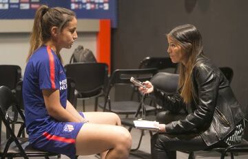 Entrevista con Olga Garcia, jugadora del Atlético Femenino.