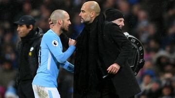 David Silva credits "fantastic human" Guardiola for his help after son's premature birth