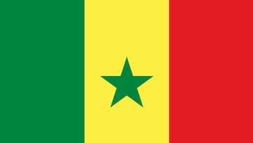 Senegal, uno de los países que cuenta en su bandera con los colores amarillo, rojo y verde.