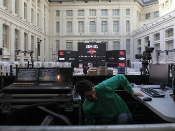 04/12/17  AYUNTAMIENTO DE MADRID GALA 50 ANIVERSARIO DE AS 
 PREPARATIVOS PRUEBAS