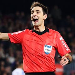 Estos son los árbitros designados para la jornada 34