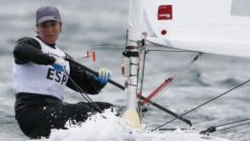 La regatista tinerfeña Alicia Cebrián.