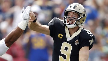 El quarterback de los Saints no se ha perdido un juego por lesi&oacute;n desde la campa&ntilde;a 2015; New Orleans visita Seattle la siguiente semana.
 