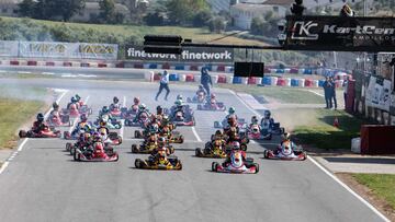 Primera prueba del Campeonato de España de Karting 2024, disputada en Campillos (Málaga).