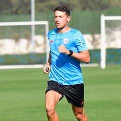 Vesga se entrena en Lezama tras el COVID y viaja a Suiza