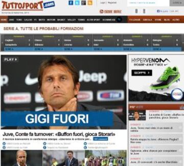 Portadas de la prensa extranjera