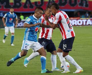 Gómez y Chará anotaron para Junior, el descuento lo hizo De Los Santos