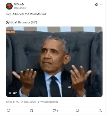 Los mejores memes de la derrota del Real Madrid en Albacete