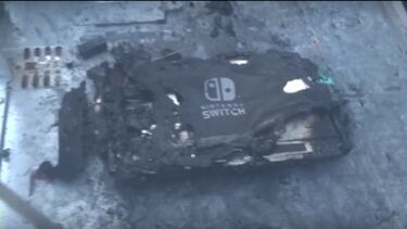 Una Switch calcinada alcanza miles de dólares en eBay