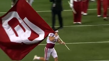 Baker Mayfield’s flag planting video resurfaces amid Ohio State vs. Michigan brawl