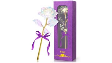 Rosa eterna de regalo para el Día de la Madre 2024 en Amazon