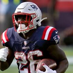 Sony Michel regresa a la alineación de los Patriots