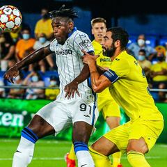Duván da asistencia y Atalanta se lleva un punto ante Villarreal