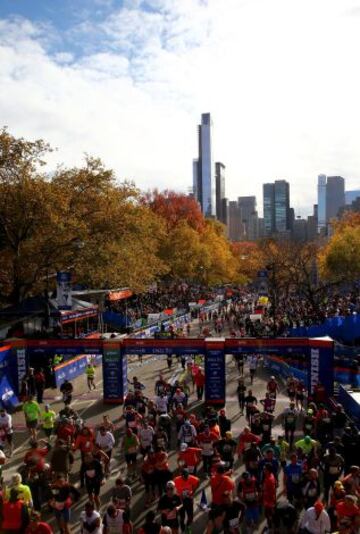 Las imágenes de la Maratón de NY