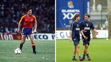 Perico Alonso fue uno de los artífices de las dos Ligas consecutivas conseguidas por la Real Sociedad a principios de los años 80 del siglo pasado. En el centro del campo manejaba el juego del equipo donostiarra. Y su talento para el fútbol se lo transmitió a sus dos hijos Mikel y Xabi. Precisamente el segundo ha tenido una larga y provechosa carrera en el mundo del fútbol. Tras sus inicios en la Real Sociedad, su fichaje por el Liverpool le permitió proclamarse campeón de la Champions a los 23 años. Posteriormente volvería a ganar este título, pero ya en las filas del Real Madrid. En los tres últimos años de su carrera, en el Bayern Múnich, completó su extenso palmarés con tres Bundesligas.