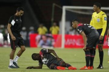 El partido de vuelta se disputará el jueves 13 de octubre en el estadio de Techo, en Bogotá.