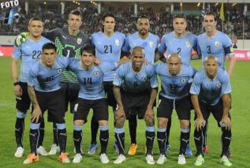 La indumentaria que ocupará Uruguay en la Copa de este 2015.