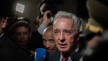 El expresidente de Colombia &Aacute;lvaro Uribe V&eacute;lez. EFE/ JUAN ZARAMA/Archivo